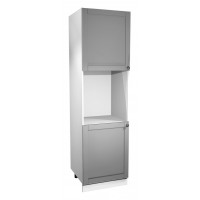 Virtuves skapītis cepeškrasnij LINEA D60P, pelēks